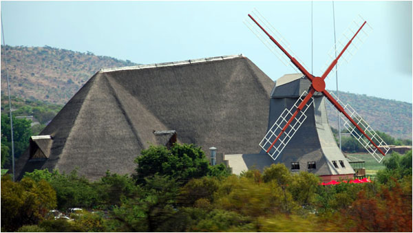 mulino a vento in sud africa