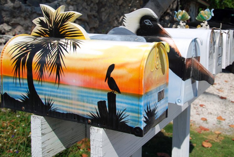 Florida - Isole Key, mail box