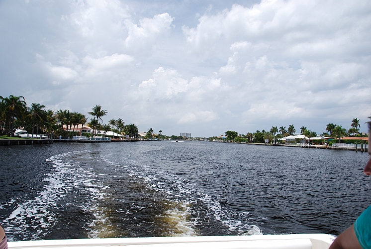 In navigazione sull'intracoastal channel