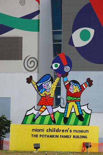 Britto al Miami children museum