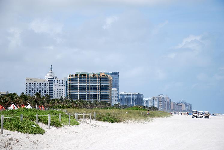 Miami beach, la spiaggia